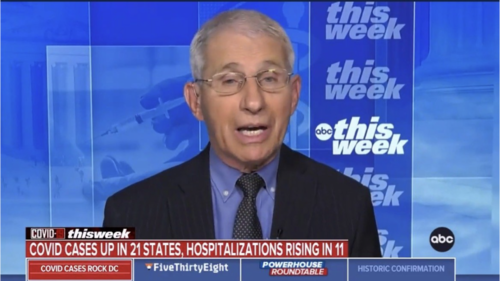 Fauci Just Threw in the Towel