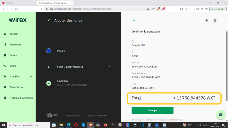 WirexApp registration - Online cryptocurrencies bank : https://wirexapp.com/r/006e5b5f3c864747b6276d7e97b9ca71