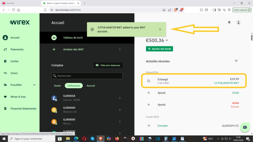 WirexApp registration - Online cryptocurrencies bank : https://wirexapp.com/r/006e5b5f3c864747b6276d7e97b9ca71