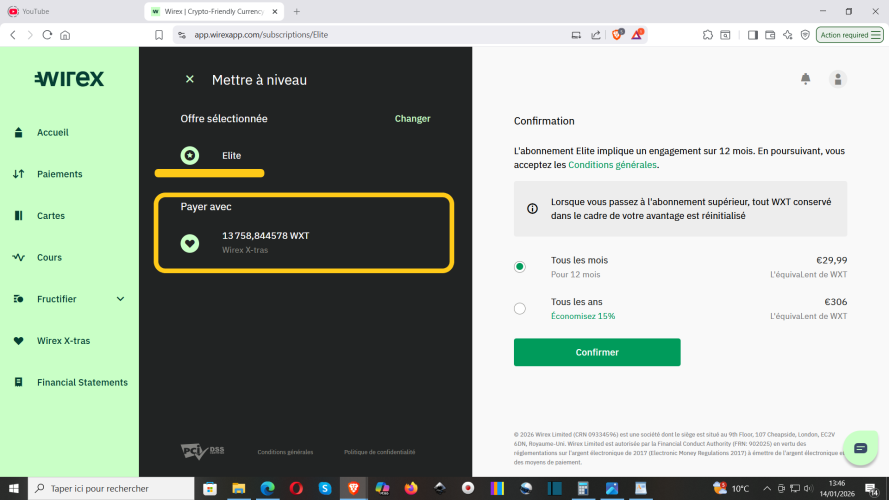 WirexApp registration - Online cryptocurrencies bank : https://wirexapp.com/r/006e5b5f3c864747b6276d7e97b9ca71