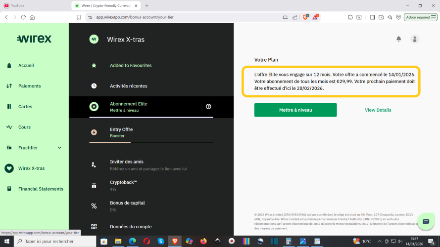 WirexApp registration - Online cryptocurrencies bank : https://wirexapp.com/r/006e5b5f3c864747b6276d7e97b9ca71