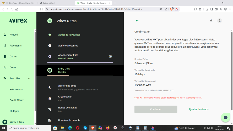 WirexApp registration - Online cryptocurrencies bank : https://wirexapp.com/r/006e5b5f3c864747b6276d7e97b9ca71
