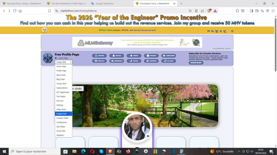 S'inscrire sur Markethive : https://markethive.com/christopheleroy/page/christopheleroy