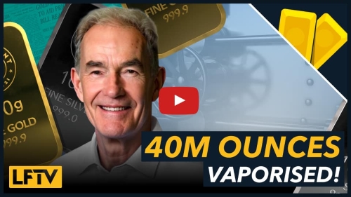 40 Million ounces of COMEX gold vaporised!