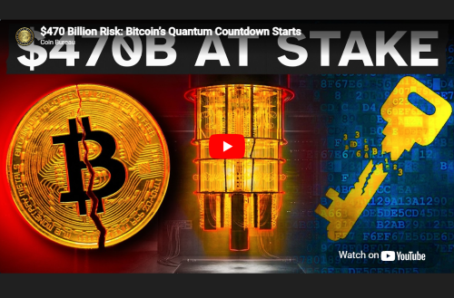 $470 Billion Risk: Bitcoin's Quantum Countdown Starts