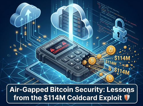 Air-Gapped Bitcoin Security: Lessons from the $114M Coldcard Exploit
