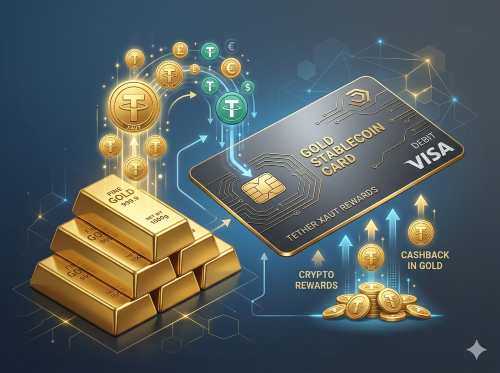 All That Glitters: Spend and Earn Tokenised Gold with Tether's New Visa Card
