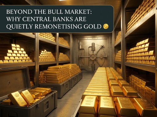 Beyond the Bull Market: Why Central Banks Are Quietly Remonetising Gold