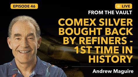 Comex Silver Bought Back by Refiners - 1st Time in History