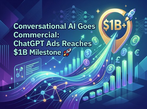 Conversational AI Goes Commercial: ChatGPT Ads Reaches $1B Milestone