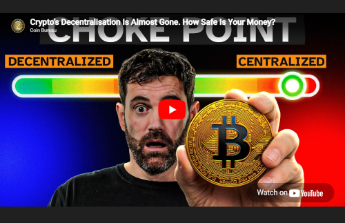 Crypto's Decentralisation Is Almost Gone. How Safe Is Your Money?