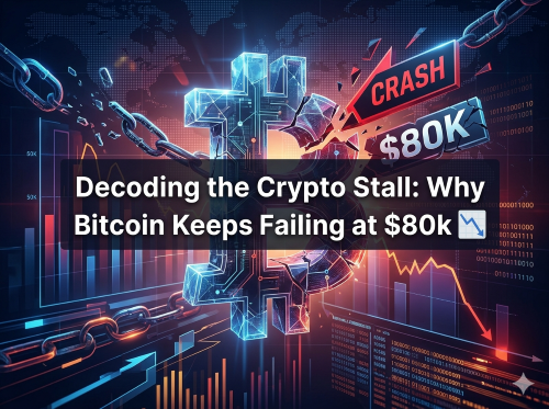 Decoding the Crypto Stall: Why Bitcoin Keeps Failing at $80k