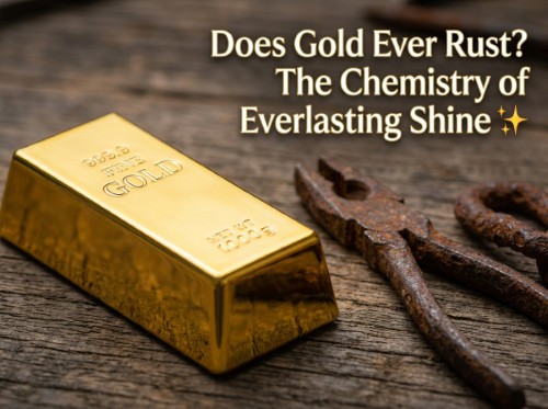 Does Gold Ever Rust? The Chemistry of Everlasting Shine