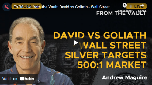 David vs Goliath - Wall Street Silver targets 500:1 market.