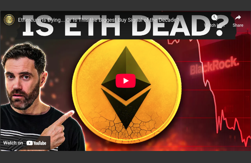 Ethereum Is Dying... Or Is This the Biggest Buy Signal of the Decade?