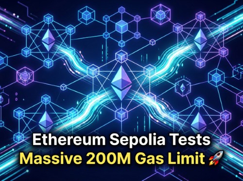Ethereum Sepolia Tests Massive 200M Gas Limit