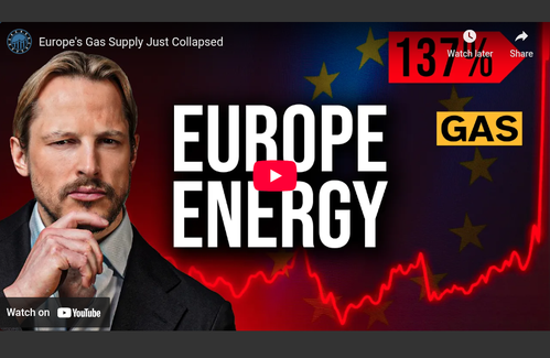 Europe's Gas Supply Just Collapsed