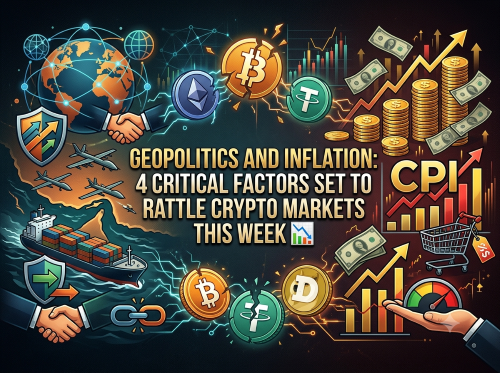 Geopolitics and Inflation: 4 Critical Factors Set to Rattle Crypto Markets This Week