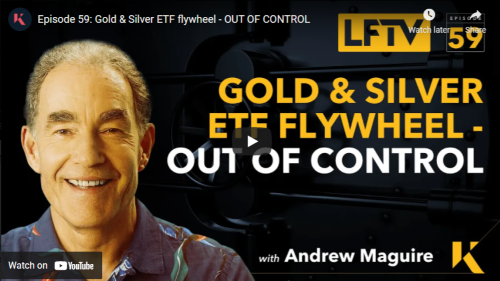 Gold & Silver ETF flywheel - OUT OF CONTROL