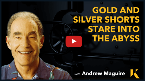 Gold and silver shorts stare into the abyss