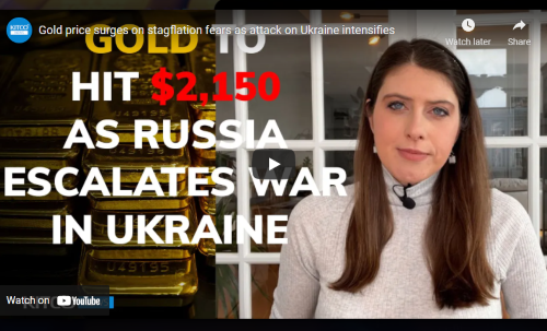 Gold price to hit $2,150 as Russia escalates war in Ukraine