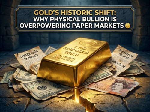 Gold's Historic Shift: Why Physical Bullion is Overpowering Paper Markets