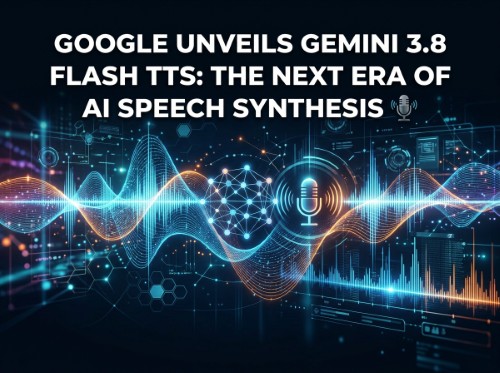 Google Unveils Gemini 3.8 Flash TTS: The Next Era of AI Speech Synthesis