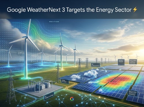 Google WeatherNext 3 Targets the Energy Sector