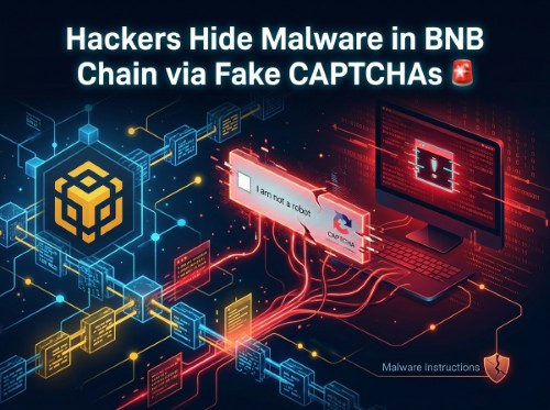 Hackers Hide Malware in BNB Chain via Fake CAPTCHAs