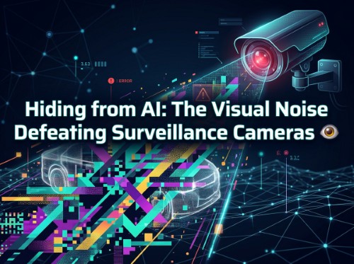Hiding from AI: The Visual Noise Defeating Surveillance Cameras