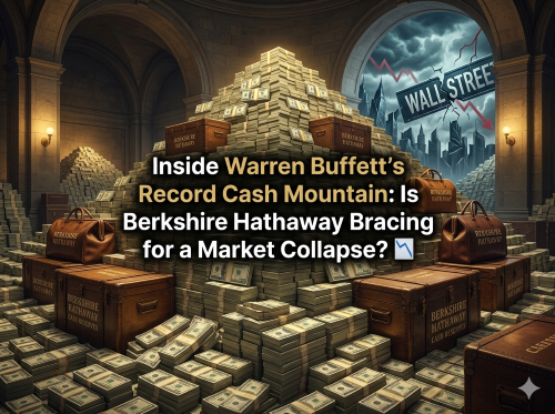Inside Warren Buffett's Record Cash Mountain: Is Berkshire Hathaway Bracing for a Market Collapse?