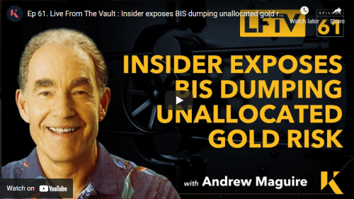 Insider exposes BIS dumping unallocated gold risk