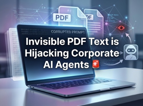 Invisible PDF Text is Hijacking Corporate AI Agents