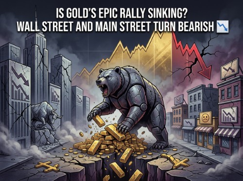 Is Gold's Epic Rally Sinking? Wall Street and Main Street Turn Bearish