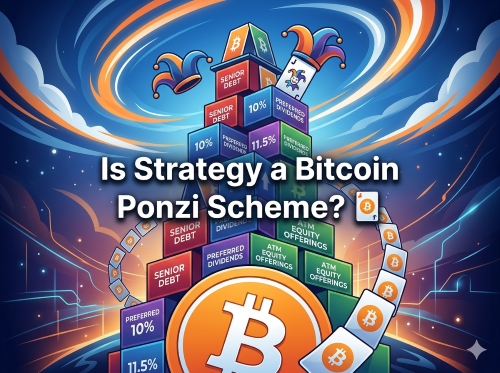 Is Strategy a Bitcoin Ponzi Scheme? 🃏