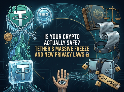 Is Your Crypto Actually Safe? Tether's Massive Freeze and New Privacy Laws
