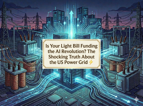 Is Your Light Bill Funding the AI Revolution? The Shocking Truth About the US Power Grid ⚡