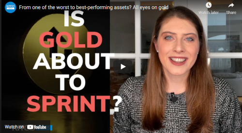 Is gold price about to sprint?