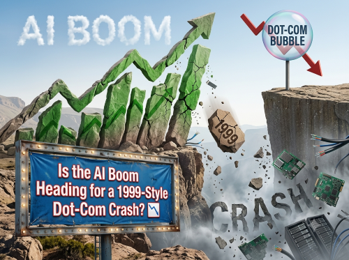 Is the AI Boom Heading for a 1999-Style Dot-Com Crash?