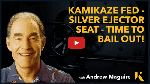 Kamikaze Fed - Silver ejector seat - Time to bail out!