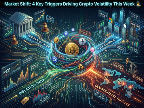 Market Shift: 4 Key Triggers Driving Crypto Volatility This Week