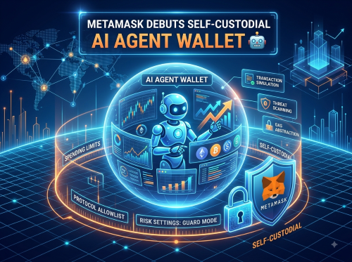 MetaMask Debuts Self-Custodial AI Agent Wallet