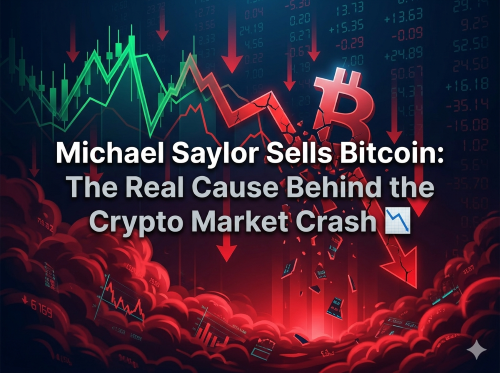 Michael Saylor Sells Bitcoin: The Real Cause Behind the Crypto Market Crash