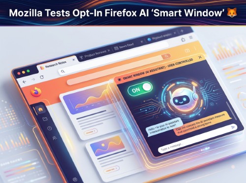 Mozilla Tests Opt-In Firefox AI 'Smart Window'