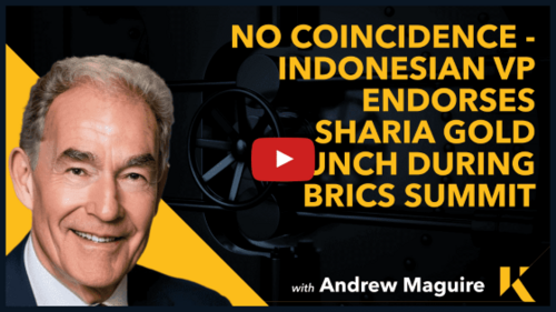 No Coincidence - Indonesian VP Endorses Sharia Gold Launch During BRICS Summit