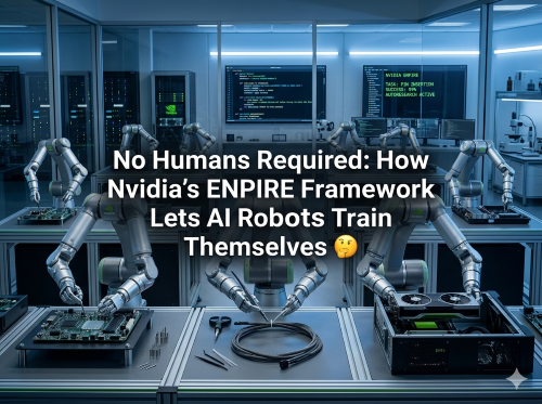 No Humans Required: How Nvidia's ENPIRE Framework Lets AI Robots Train Themselves