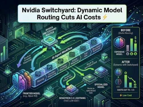 Nvidia Switchyard: Dynamic Model Routing Cuts AI Costs
