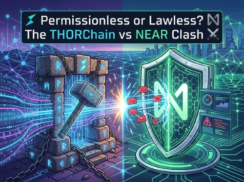 Permissionless or Lawless? The THORChain vs NEAR Clash
