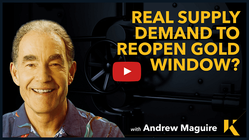 Real Supply Demand to Reopen Gold Window? Feat. John Ryan