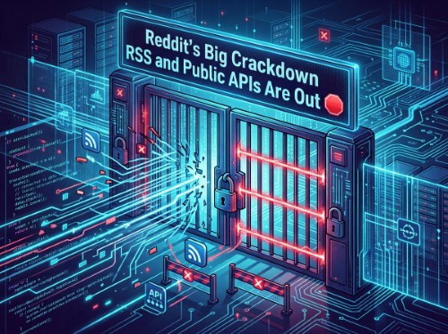 Reddit's Big Crackdown: RSS and Public APIs Are Out